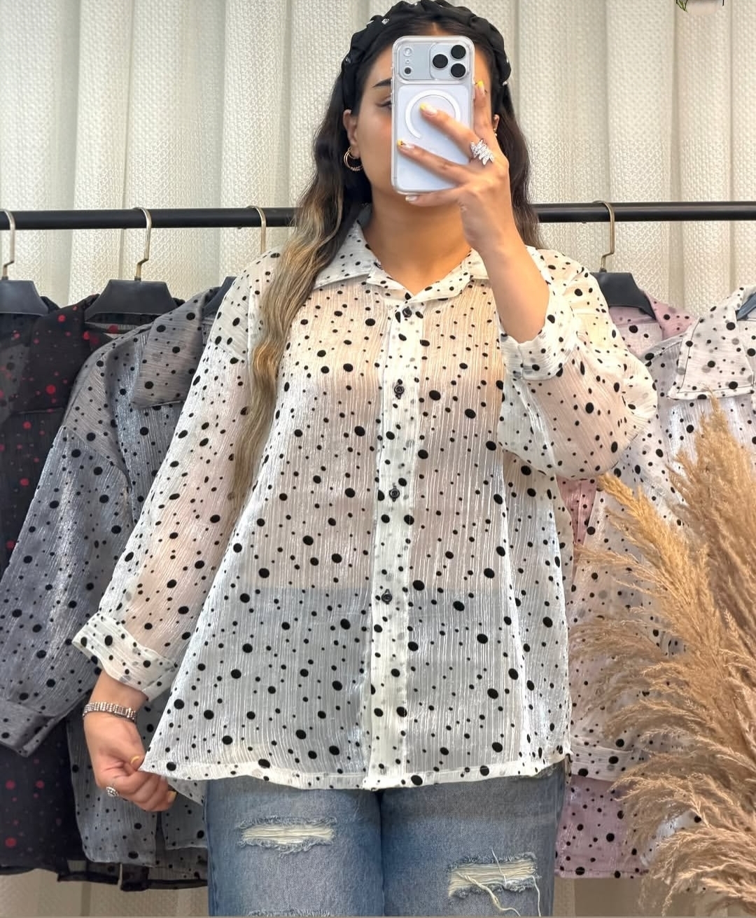 شومیز شیشه ای